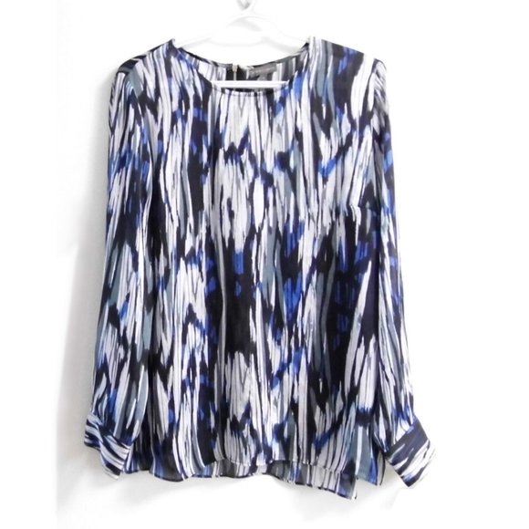 VINCE CAMUTO multi color Blouse L - Picture 7 of 8